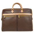 CELINE M14 Macadam Pattern Business Bag Brown