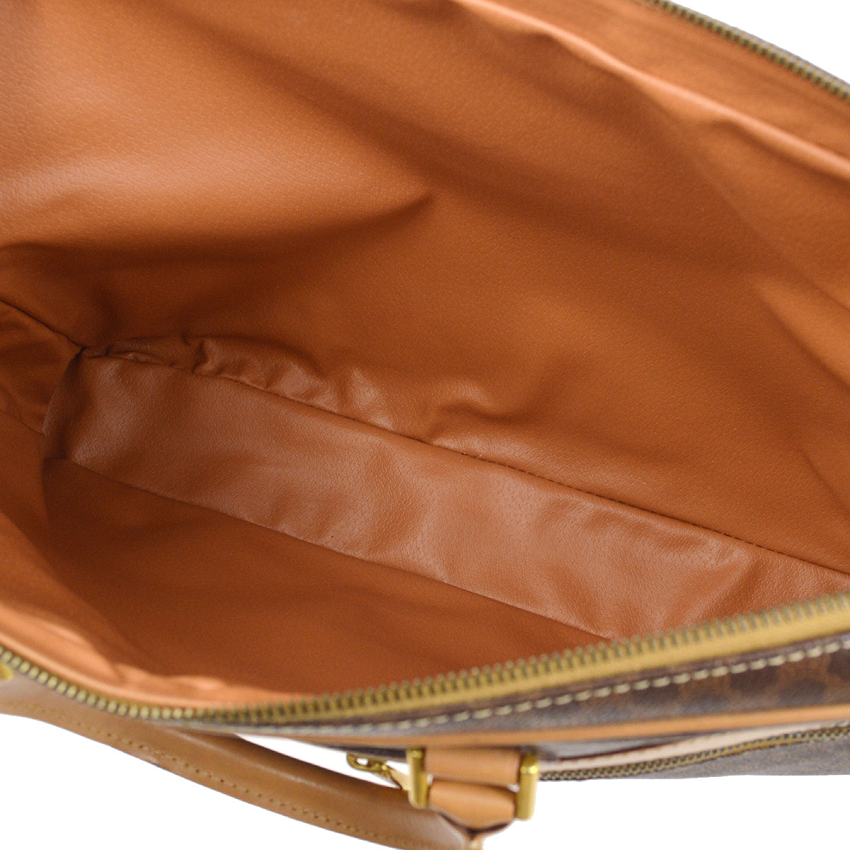 CELINE M14 Macadam Pattern Business Bag Brown