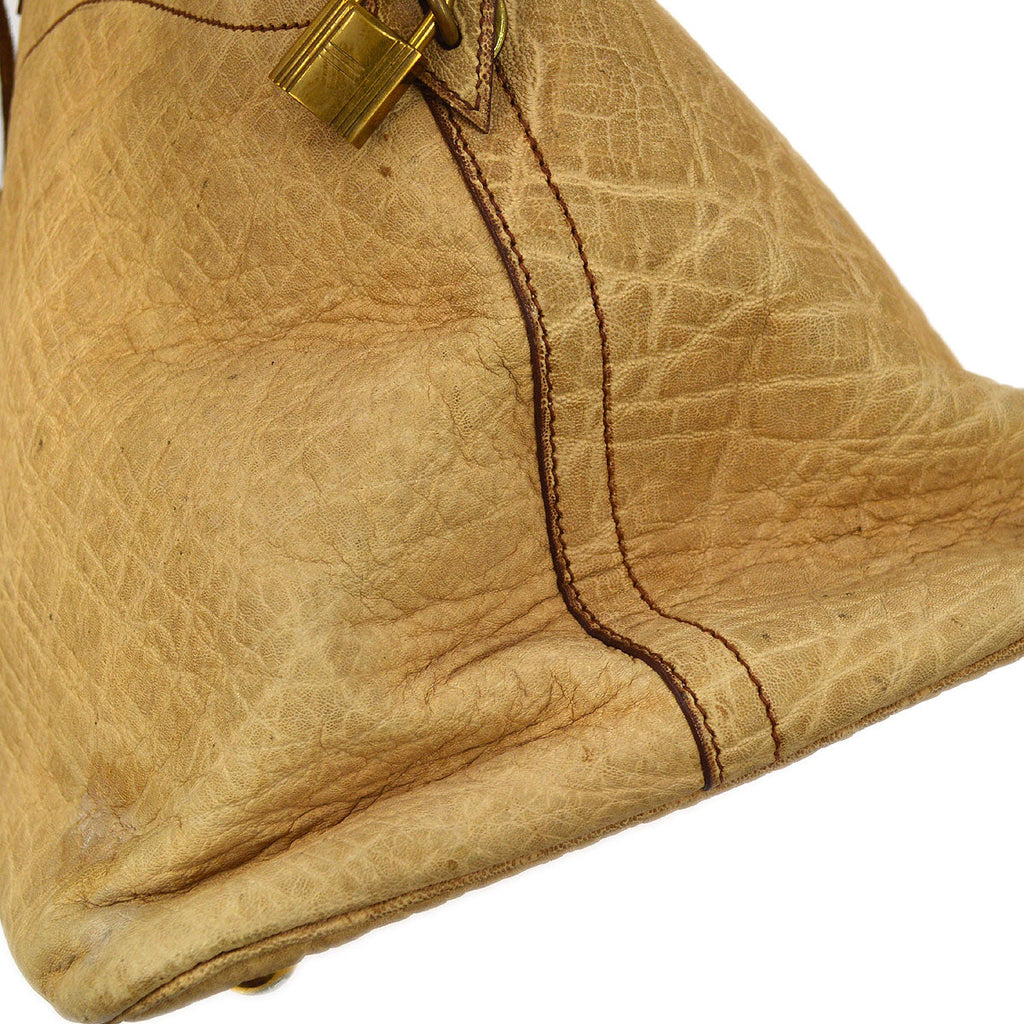 HERMES 1985 BOLIDE 45 Beige Elephant