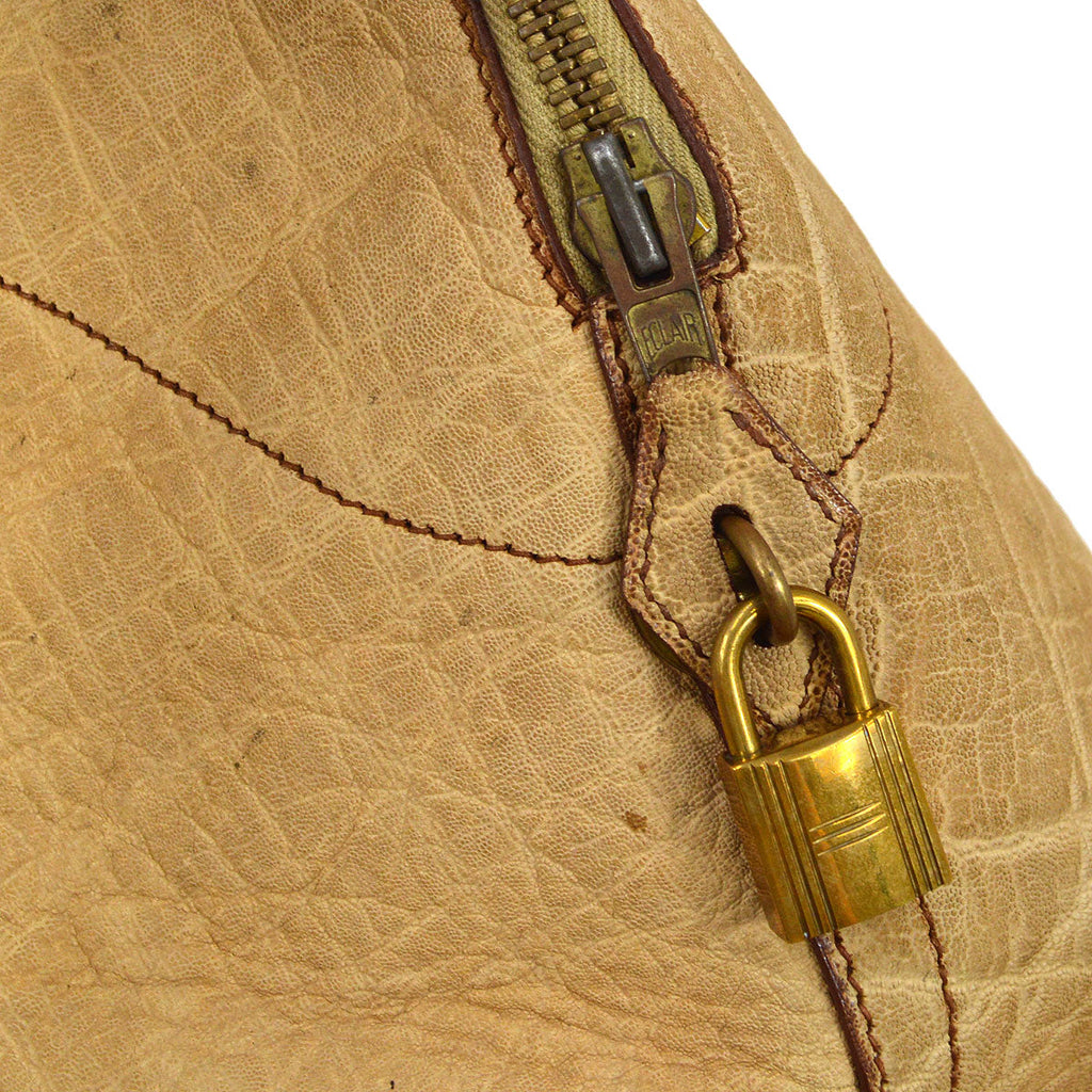 HERMES 1985 BOLIDE 45 Beige Elephant