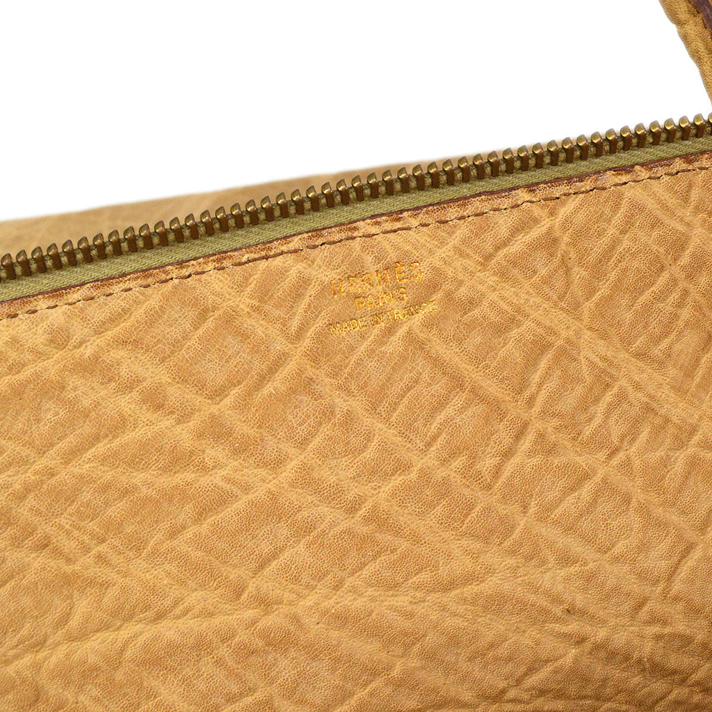 HERMES 1985 BOLIDE 45 Beige Elephant