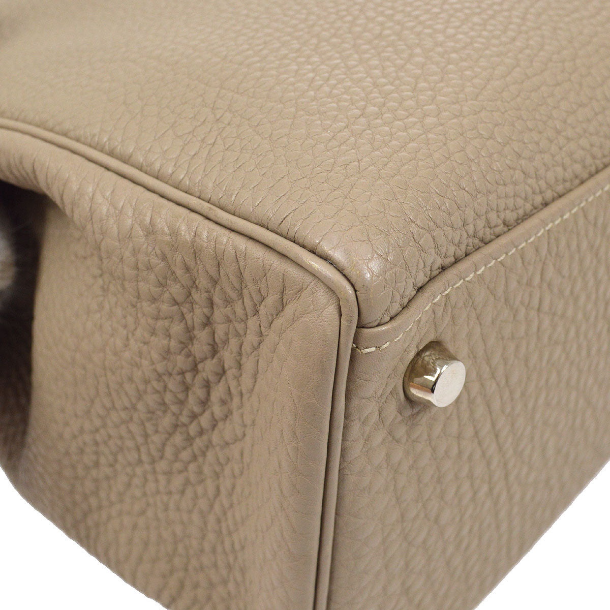HERMES 2005 Kelly 35 Taurillon Clemence Gris Tourterelle