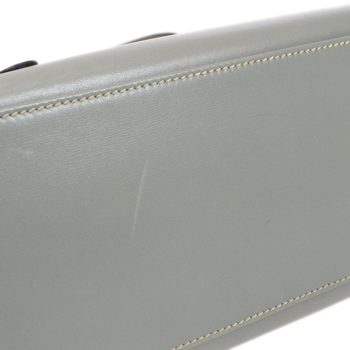 HERMES LIN Box Calf Gray