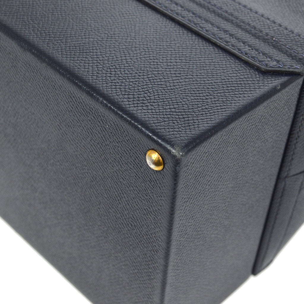 HERMES Macpherson Navy Red Courchevel