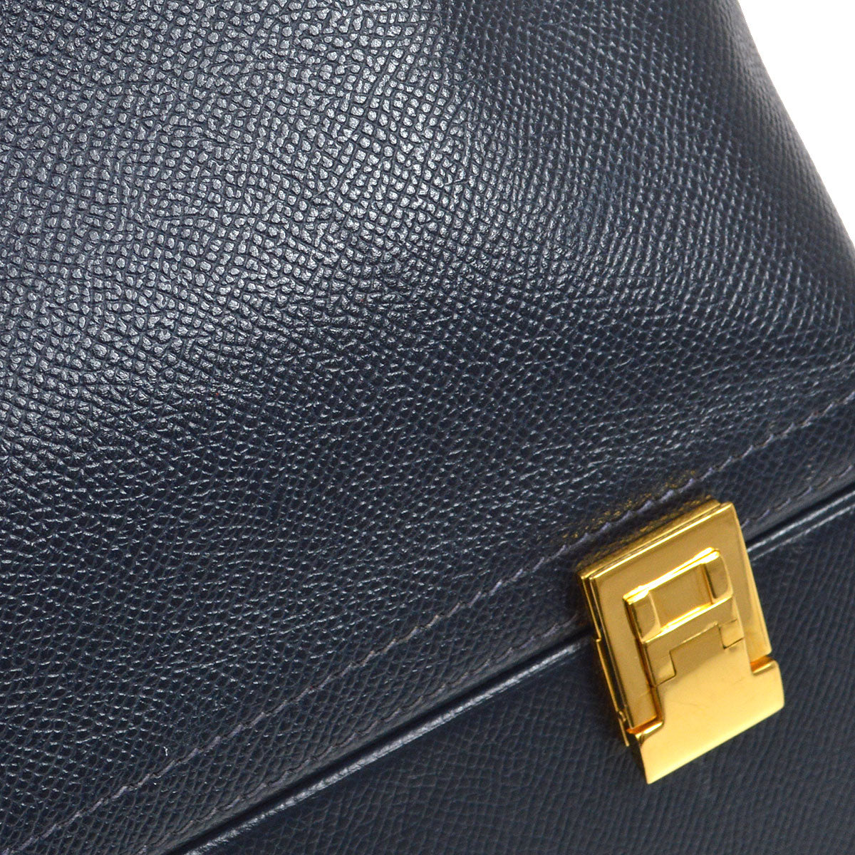 HERMES Macpherson Navy Red Courchevel