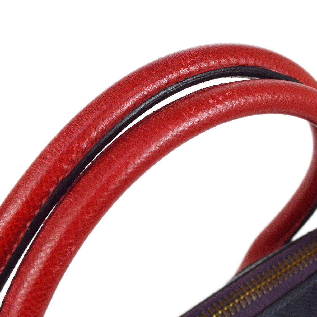 HERMES Macpherson Navy Red Courchevel