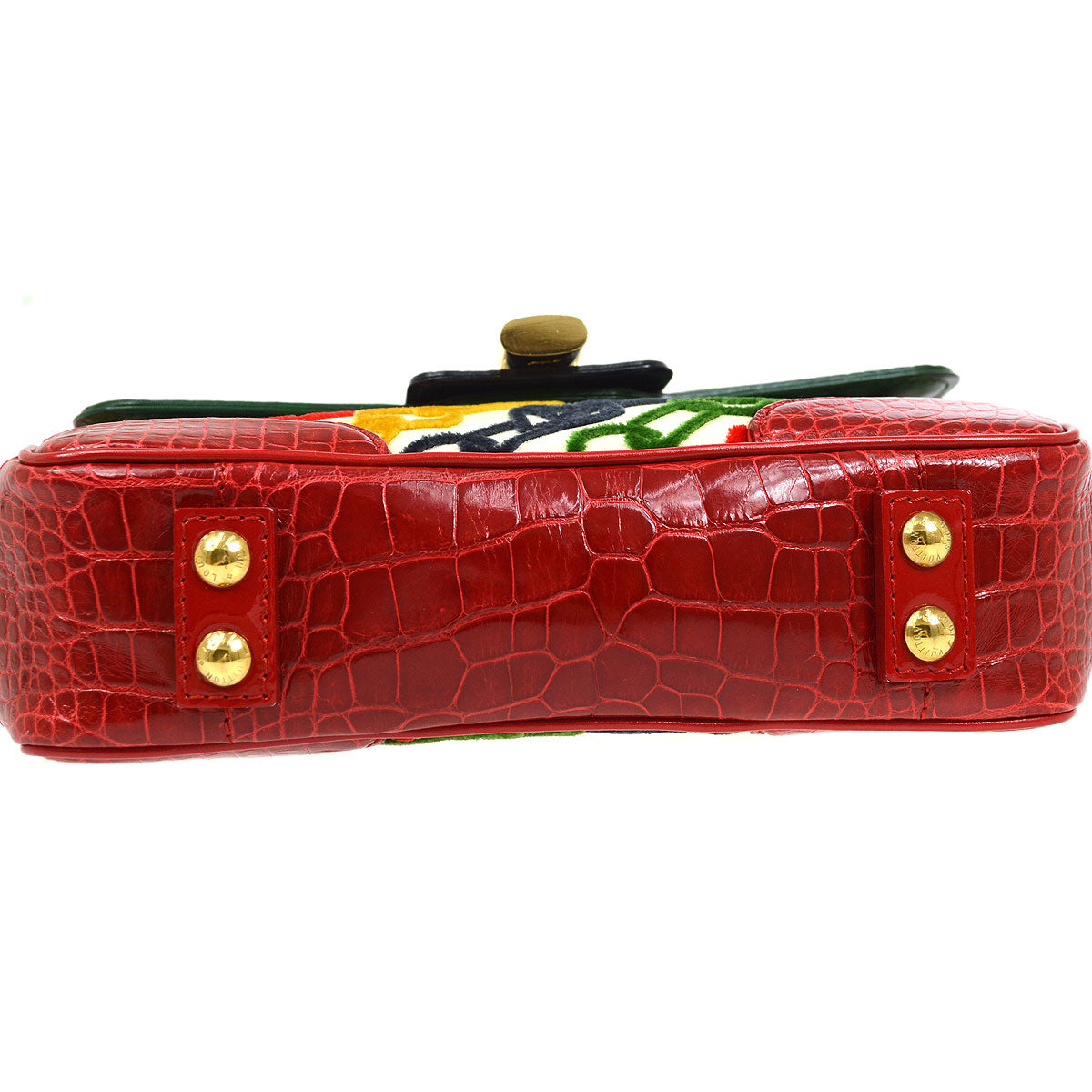 LOUIS VUITTON * 2006 Monogram Dolly Velvet Chains Pochette