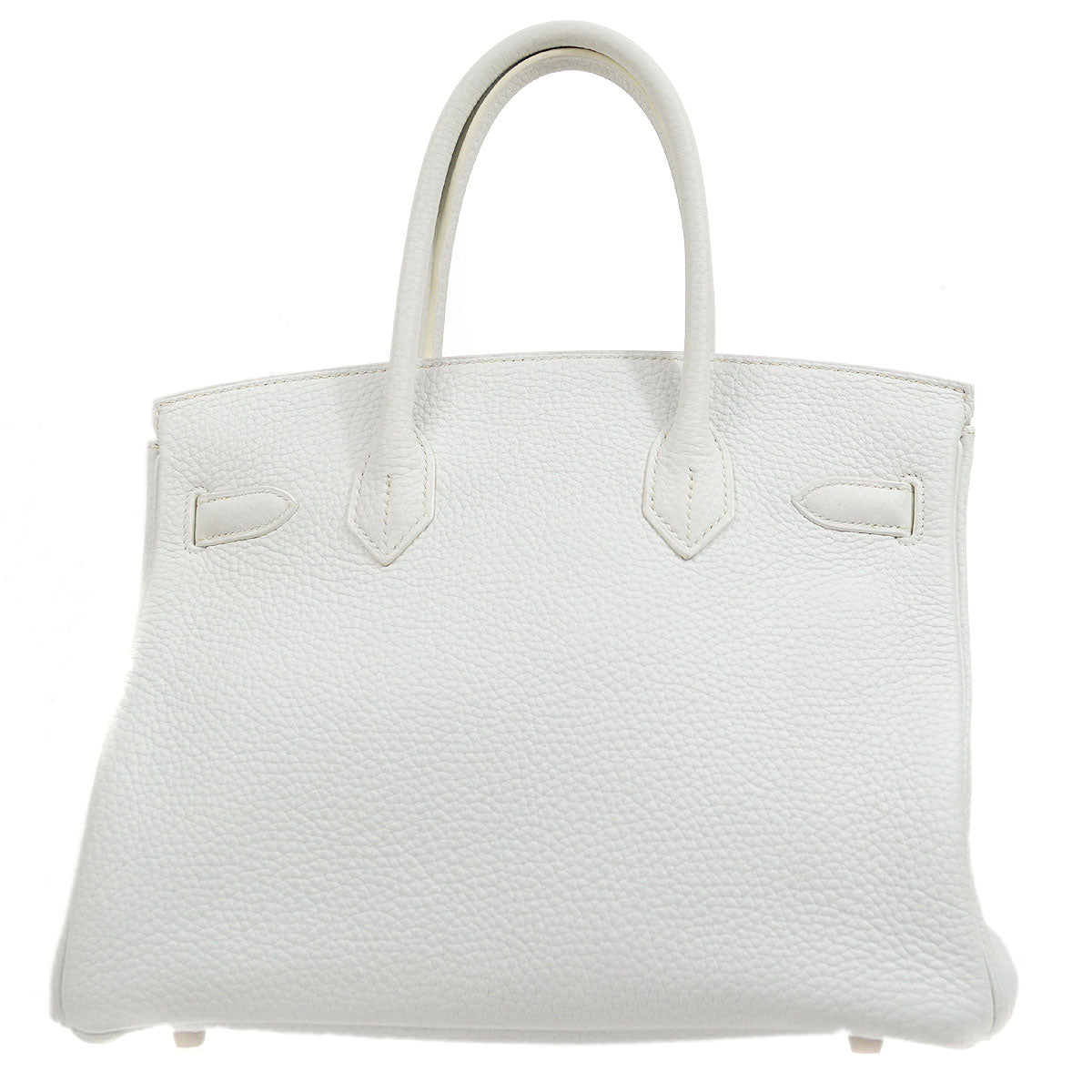 HERMES  BIRKIN 30 White Taurillon Clemence