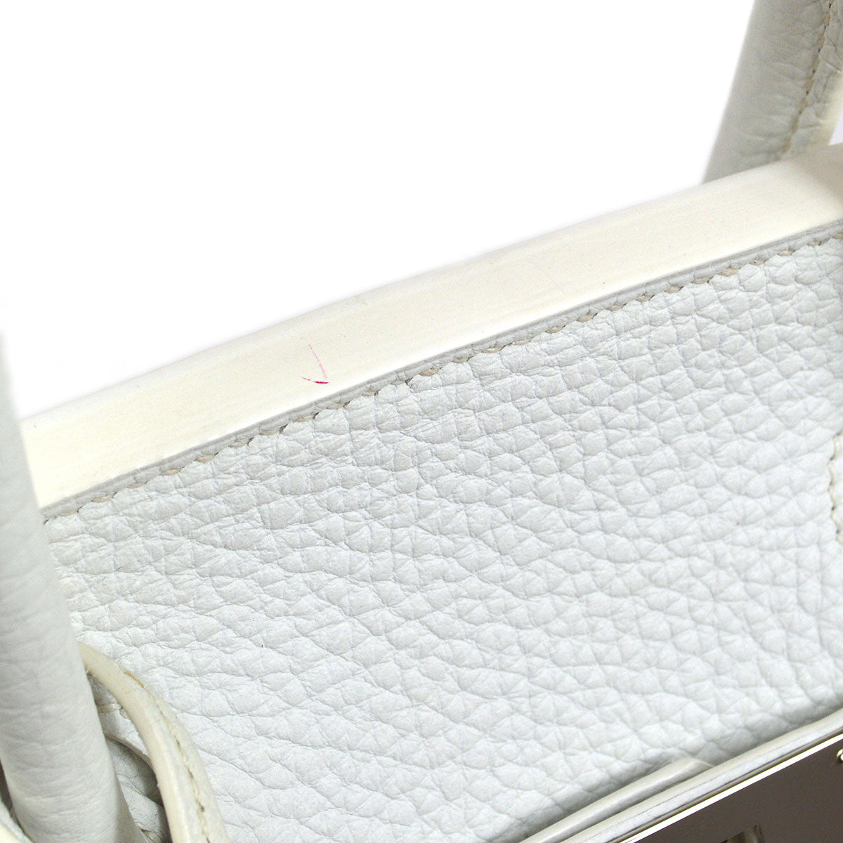 HERMES  BIRKIN 30 White Taurillon Clemence