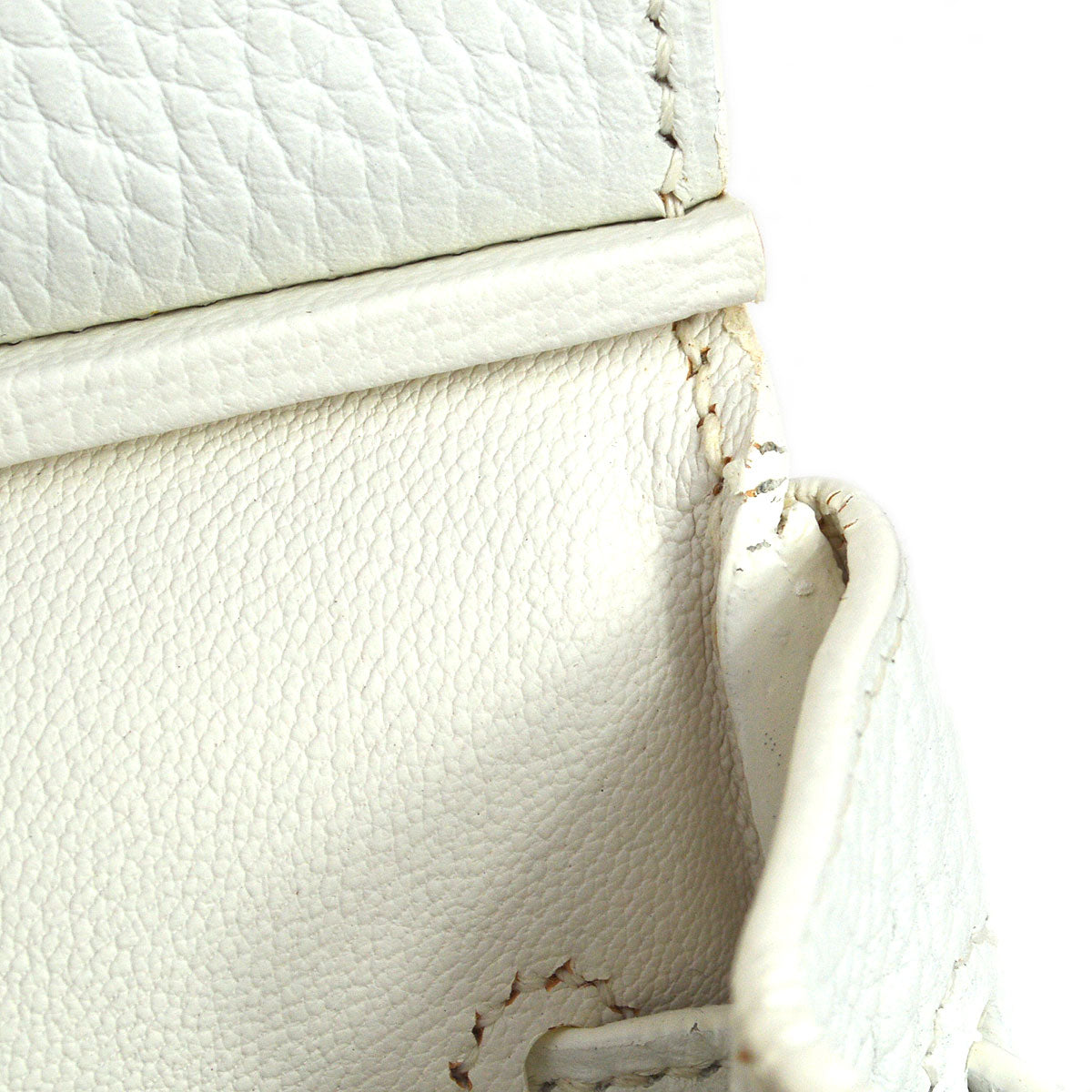 HERMES  BIRKIN 30 White Taurillon Clemence