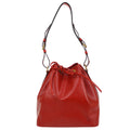 LOUIS VUITTON 2000 PETIT NOE DRAWSTRING SHOULDER BAG RED EPI M44107