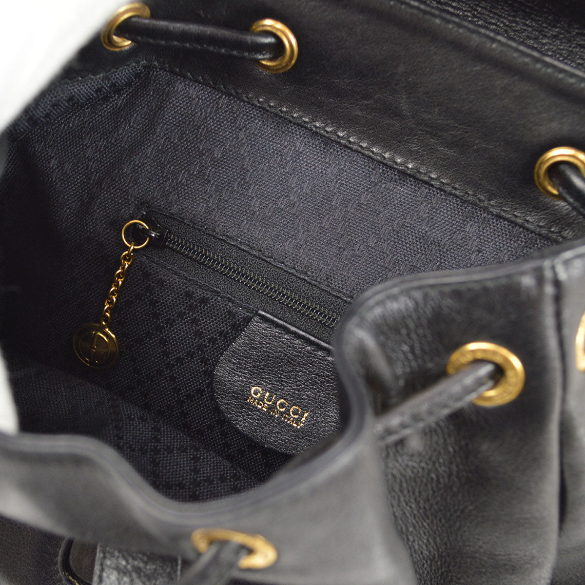 GUCCI 1980s Bamboo Backpack Small
