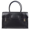 HERMES DRAG 2 37 Handbag Black Box Calf