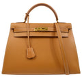 HERMES 1999 KELLY 32 SELLIER Natural Chamonix