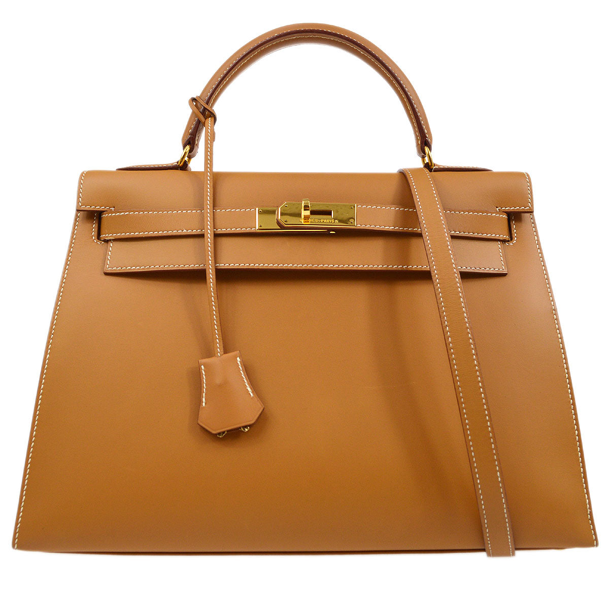 HERMES 1999 KELLY 32 SELLIER Natural Chamonix