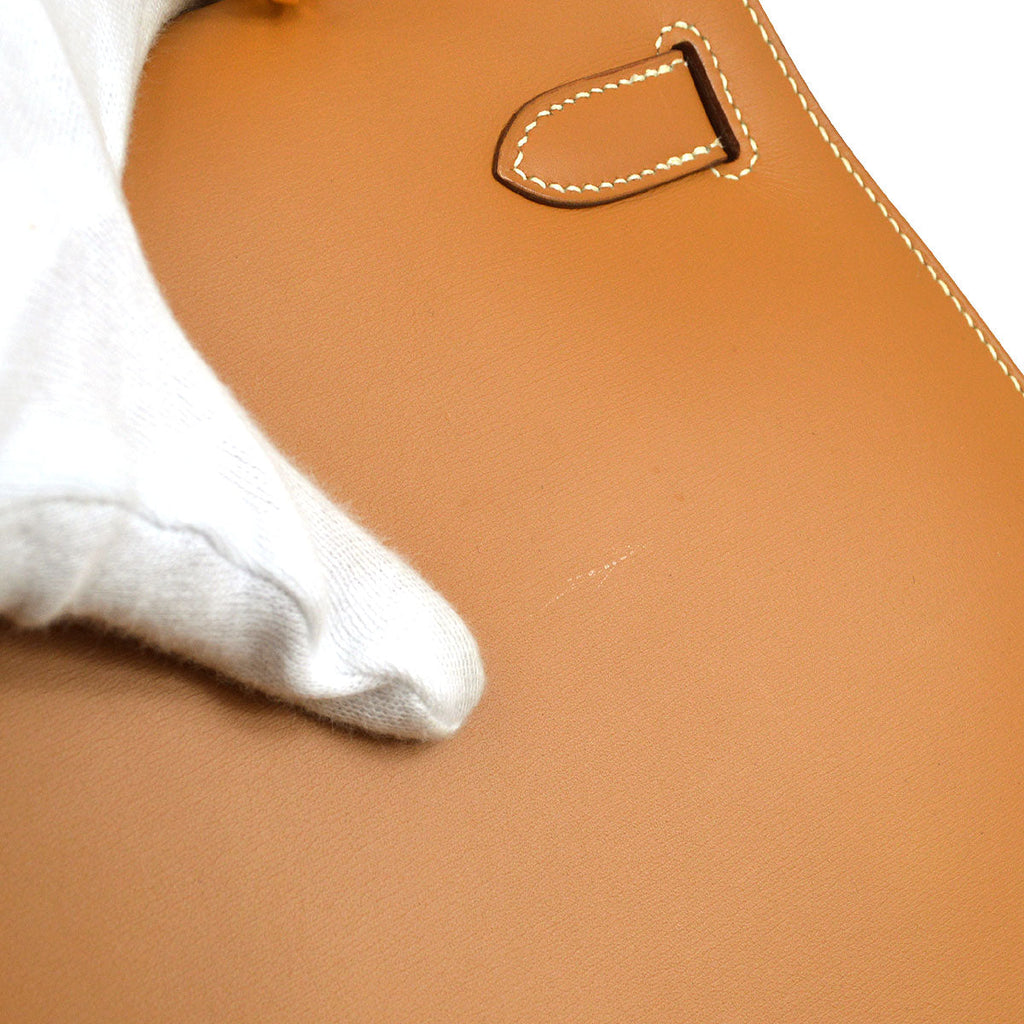 HERMES 1999 KELLY 32 SELLIER Natural Chamonix