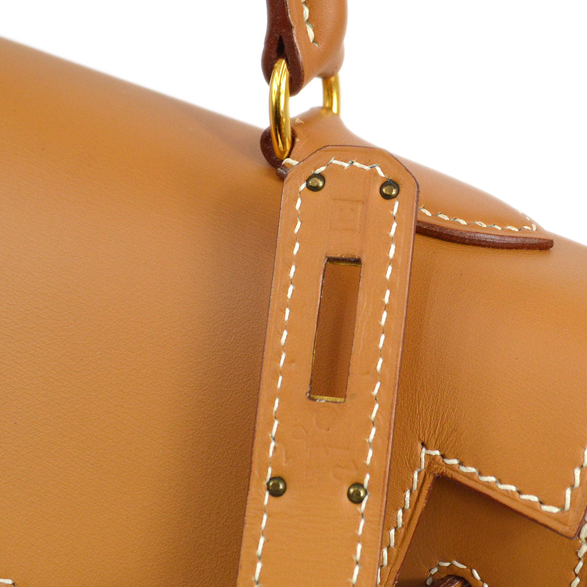 HERMES 1999 KELLY 32 SELLIER Natural Chamonix