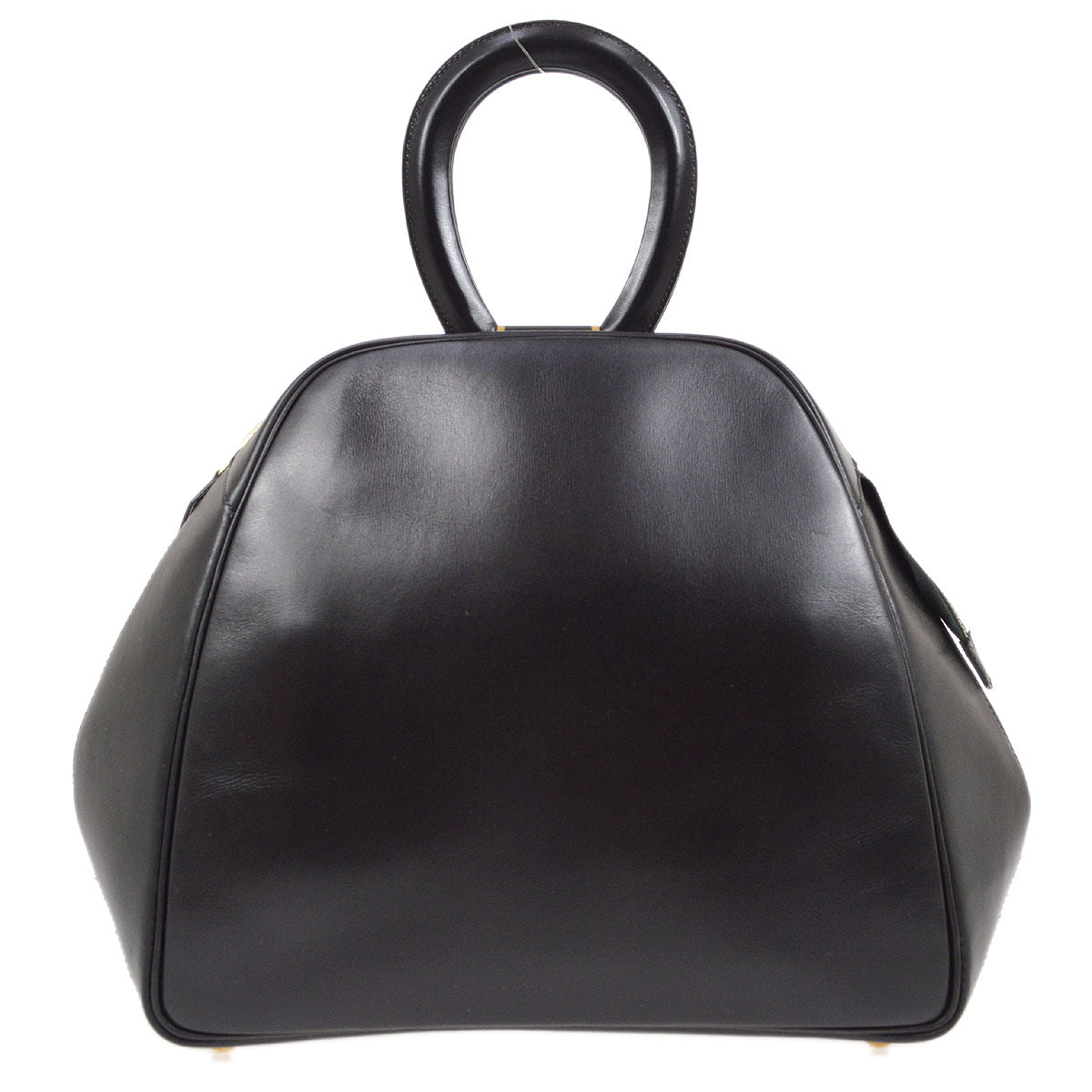 HERMES Handbag Black Box Calf