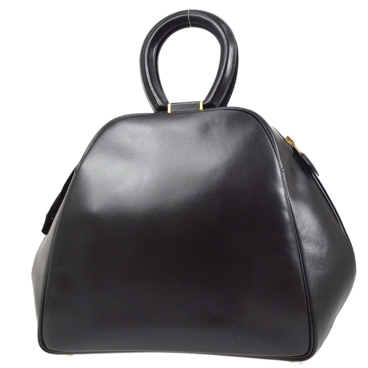 HERMES Handbag Black Box Calf