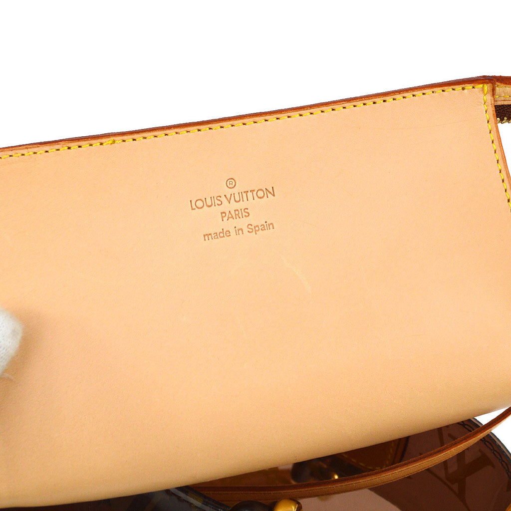 LOUIS VUITTON 2003 CABAS AMBRE PM MONOGRAM VINYL M92502