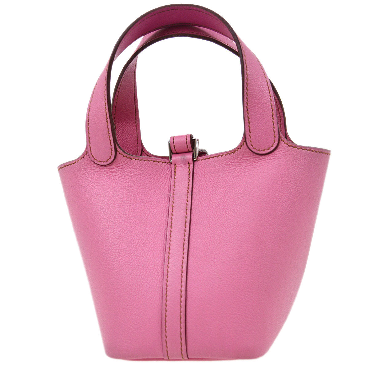 HERMES * 2010 Picotin Lock 12 Pink Veau Swift