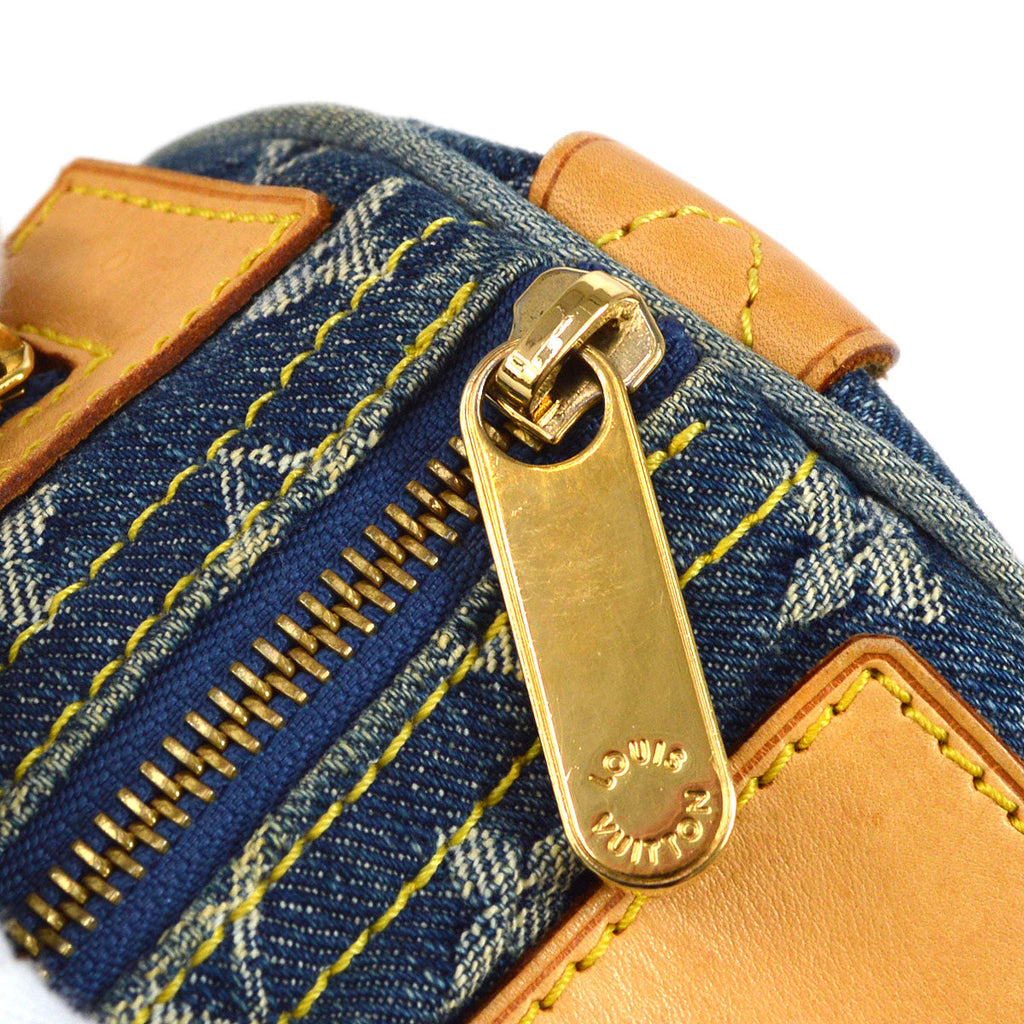 LOUIS VUITTON NEO SPEEDY HAND BAG MONOGRAM DENIM