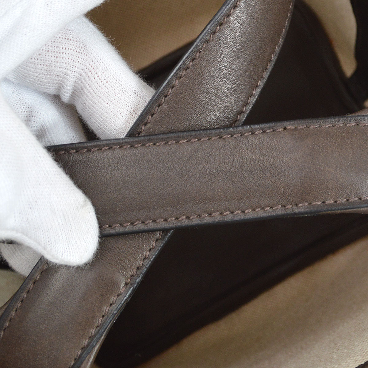 HERMES 2004 Picotin 18 Toile H Barenia Beige