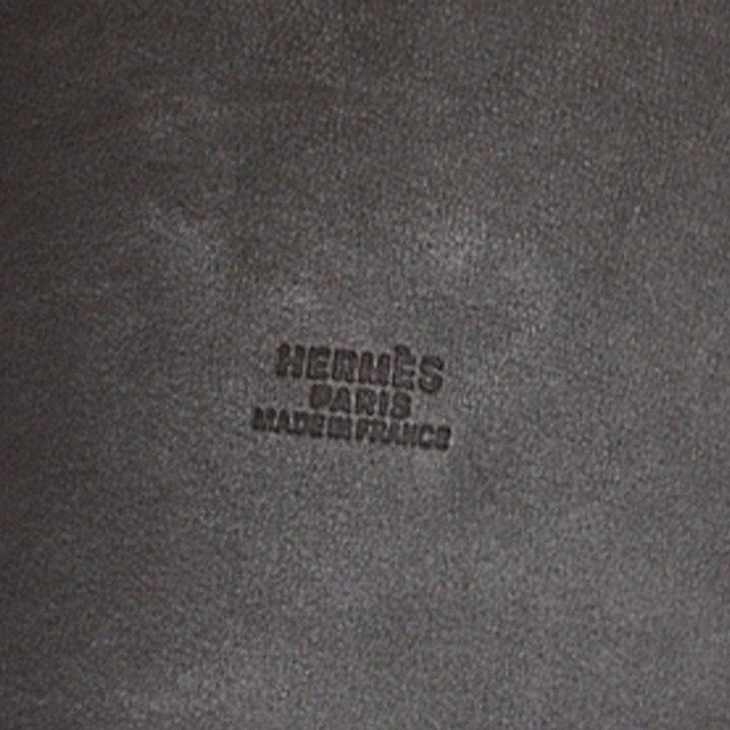 HERMES 2004 Picotin 18 Toile H Barenia Beige
