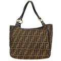 FENDI 2000s Zucca Tote Bag Brown