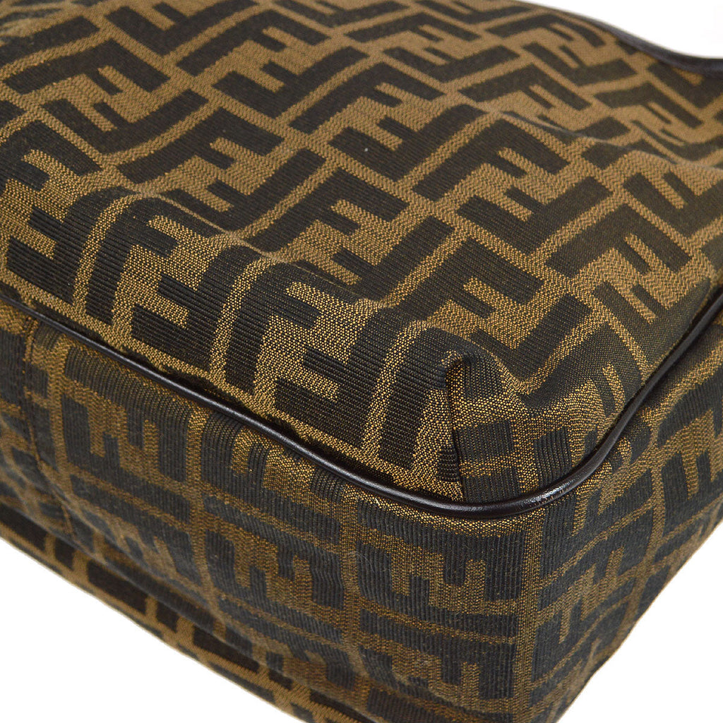 FENDI 2000s Zucca Tote Bag Brown