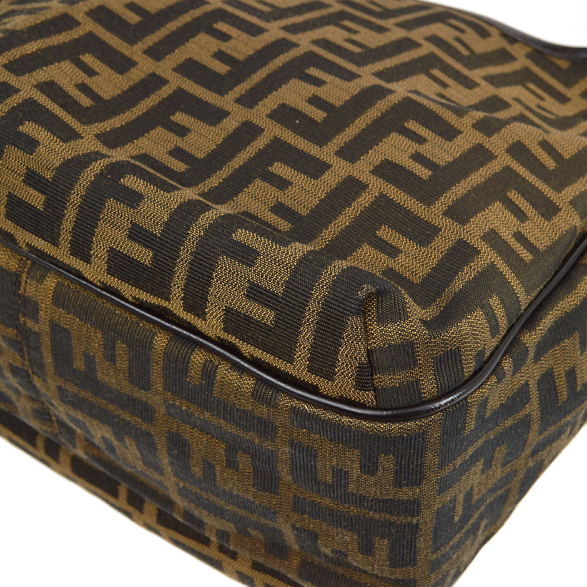 FENDI 2000s Zucca Tote Bag Brown