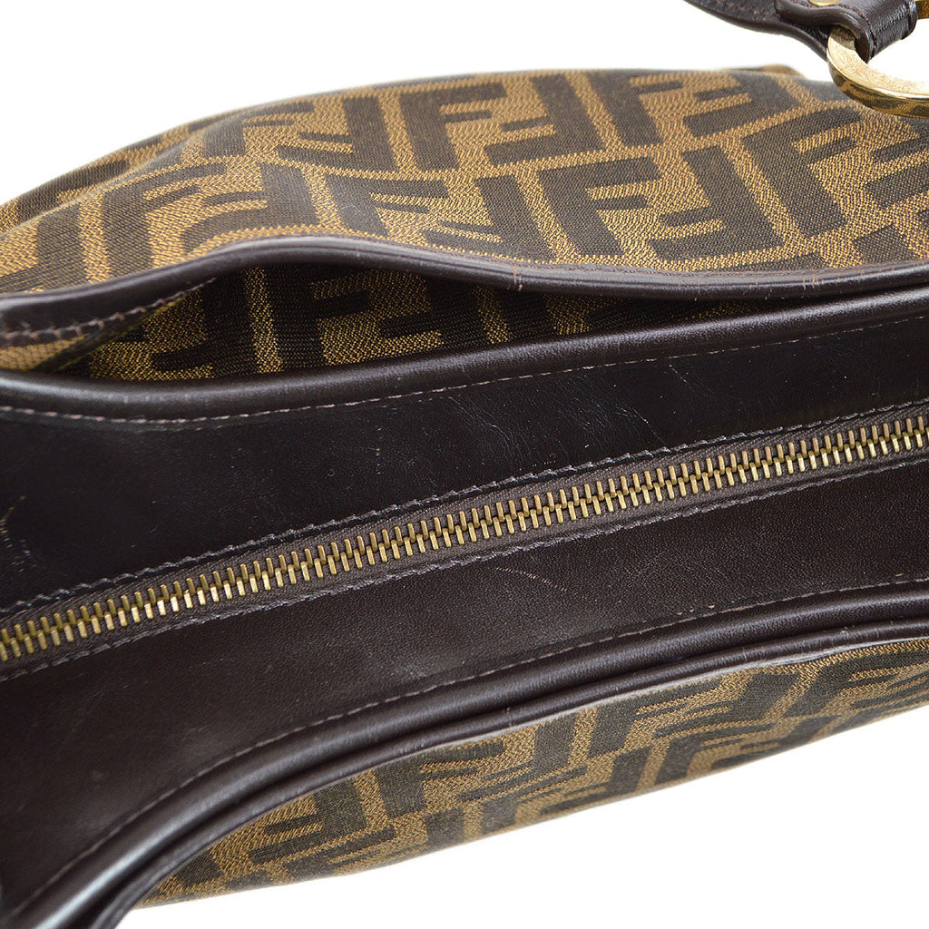 FENDI 2000s Zucca Tote Bag Brown