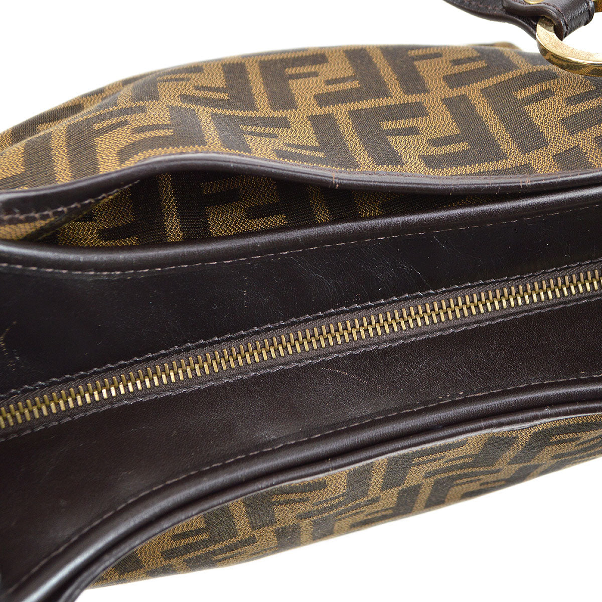 FENDI 2000s Zucca Tote Bag Brown