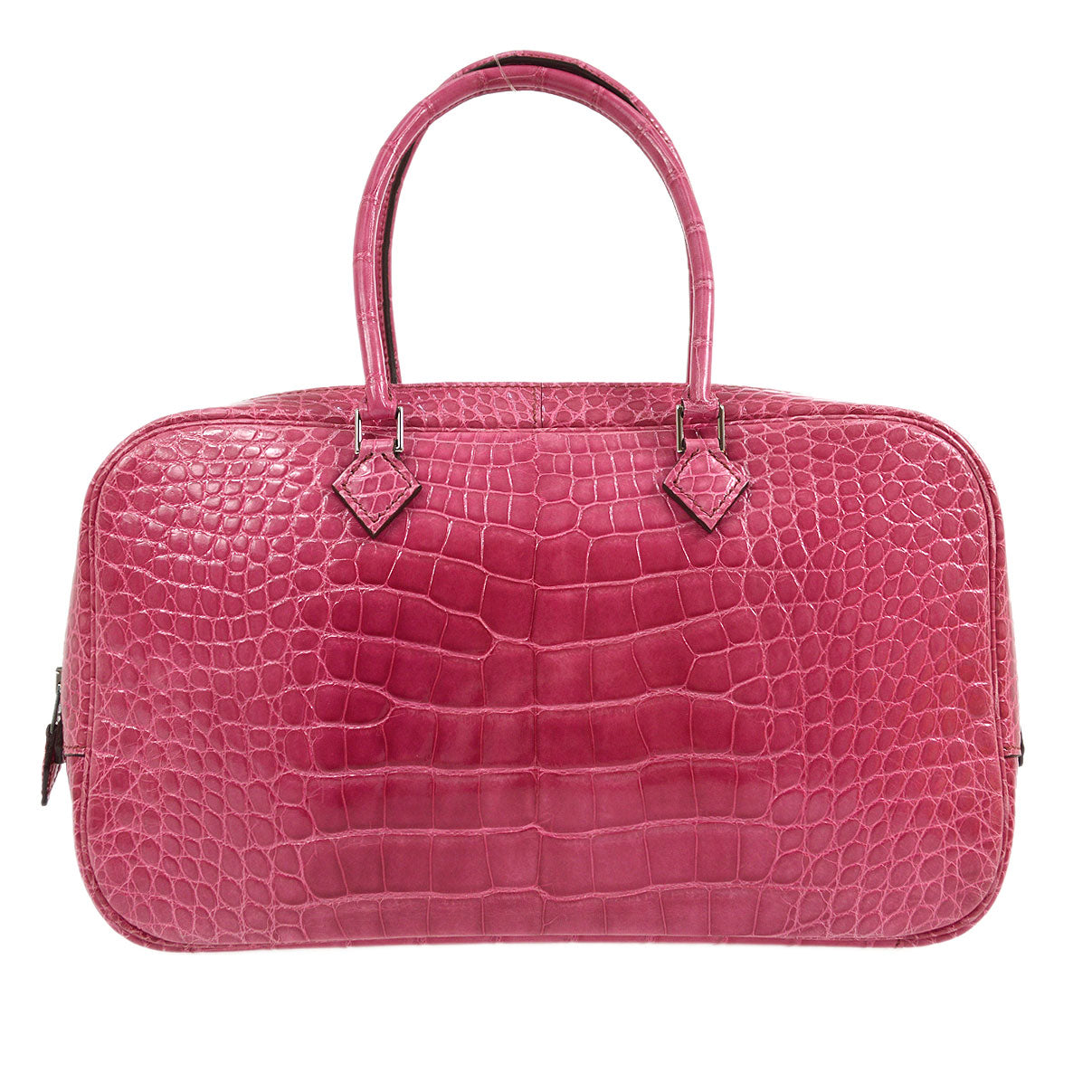 HERMES * 2006 PLUME ELAN 28 Alligator Fuchsia