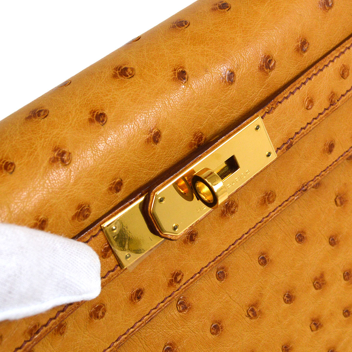 HERMES * 2005 KELLY 28 SELLIER Chestnut