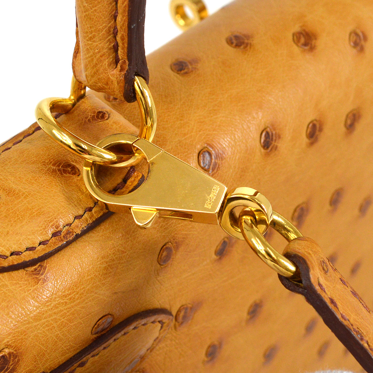 HERMES * 2005 KELLY 28 SELLIER Chestnut