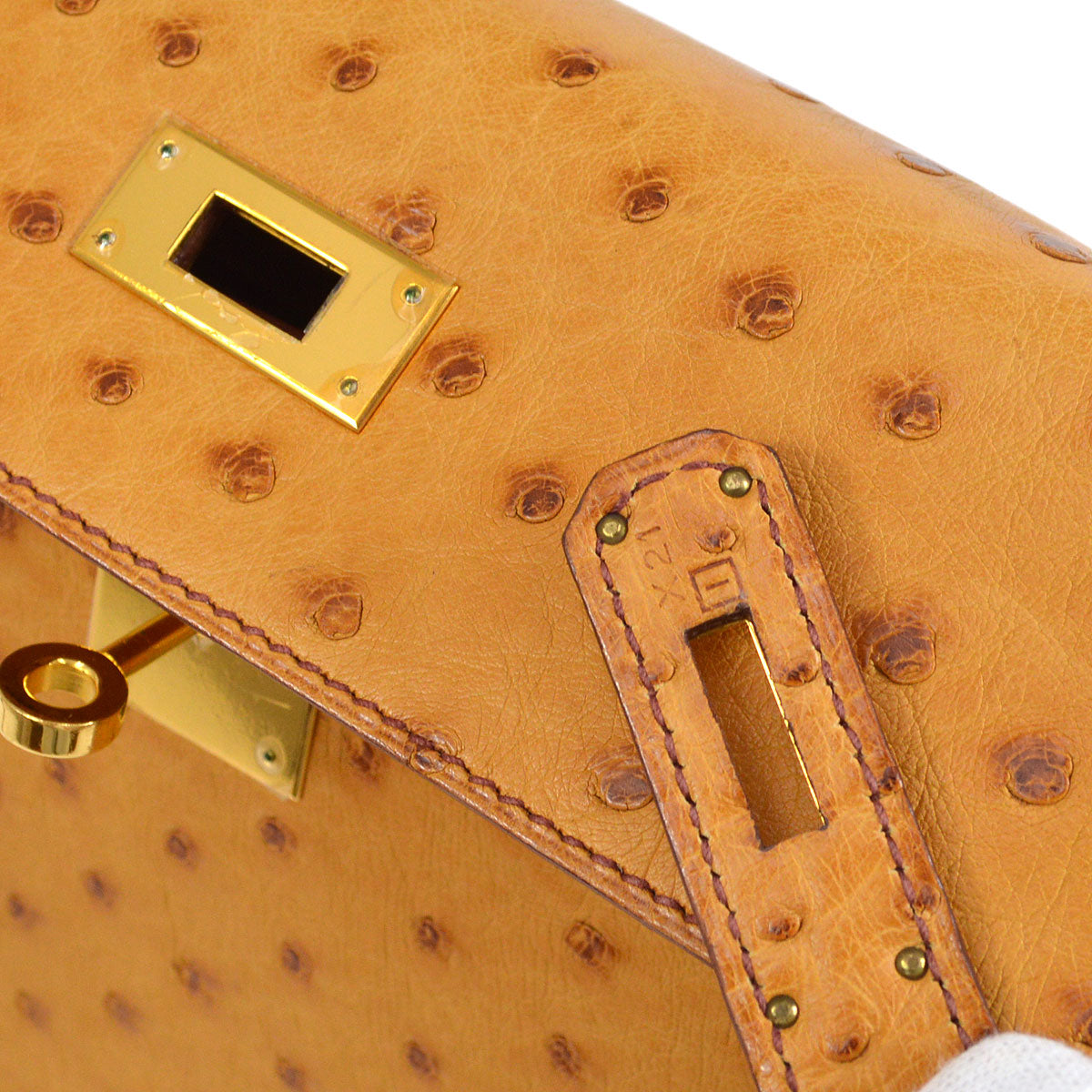 HERMES * 2005 KELLY 28 SELLIER Chestnut