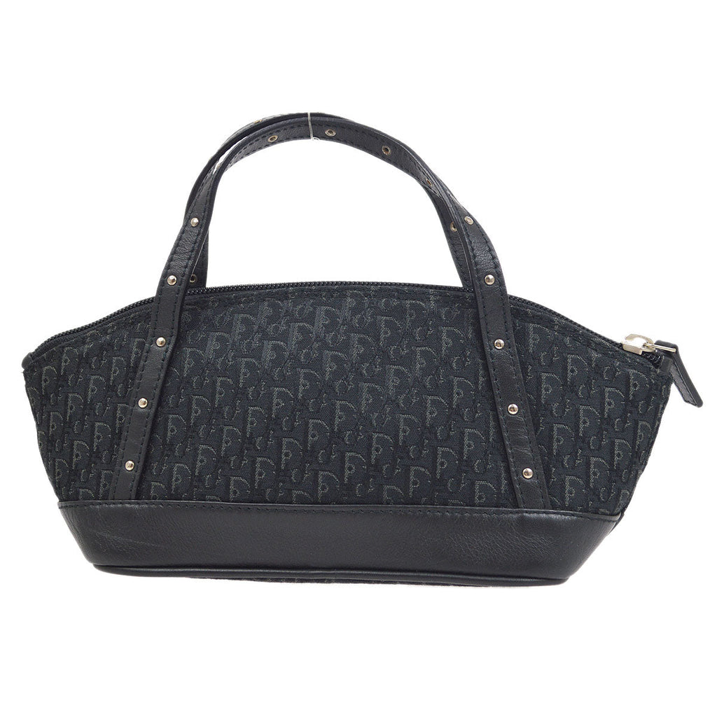 Christian Dior 2003 Street Chic Trotter Handbag Black