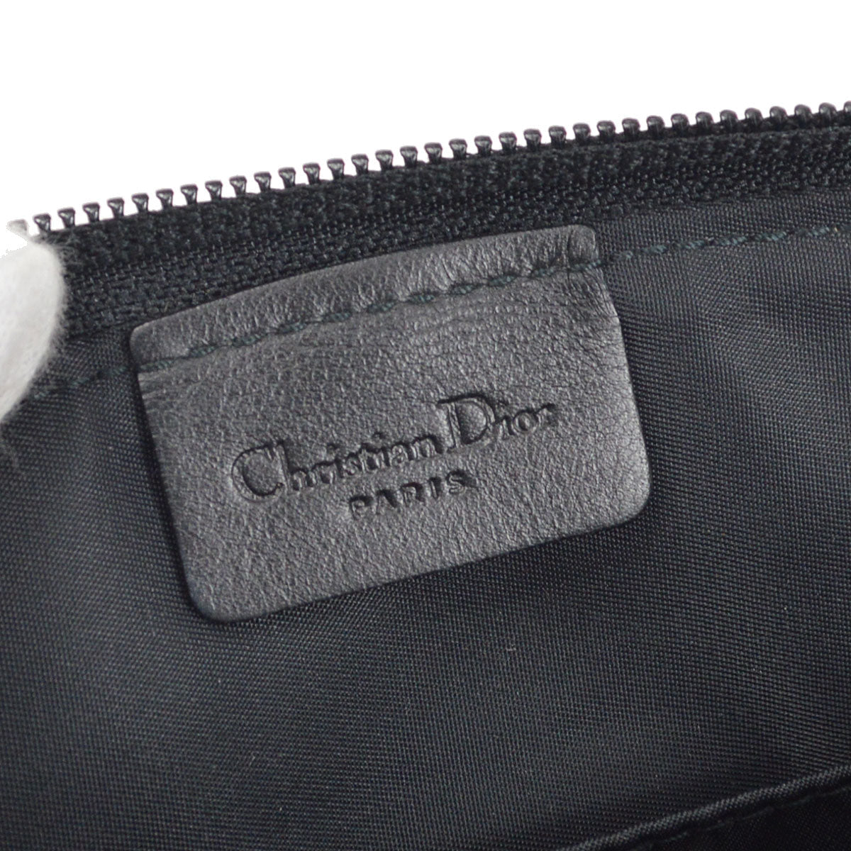 Christian Dior 2003 Street Chic Trotter Handbag Black