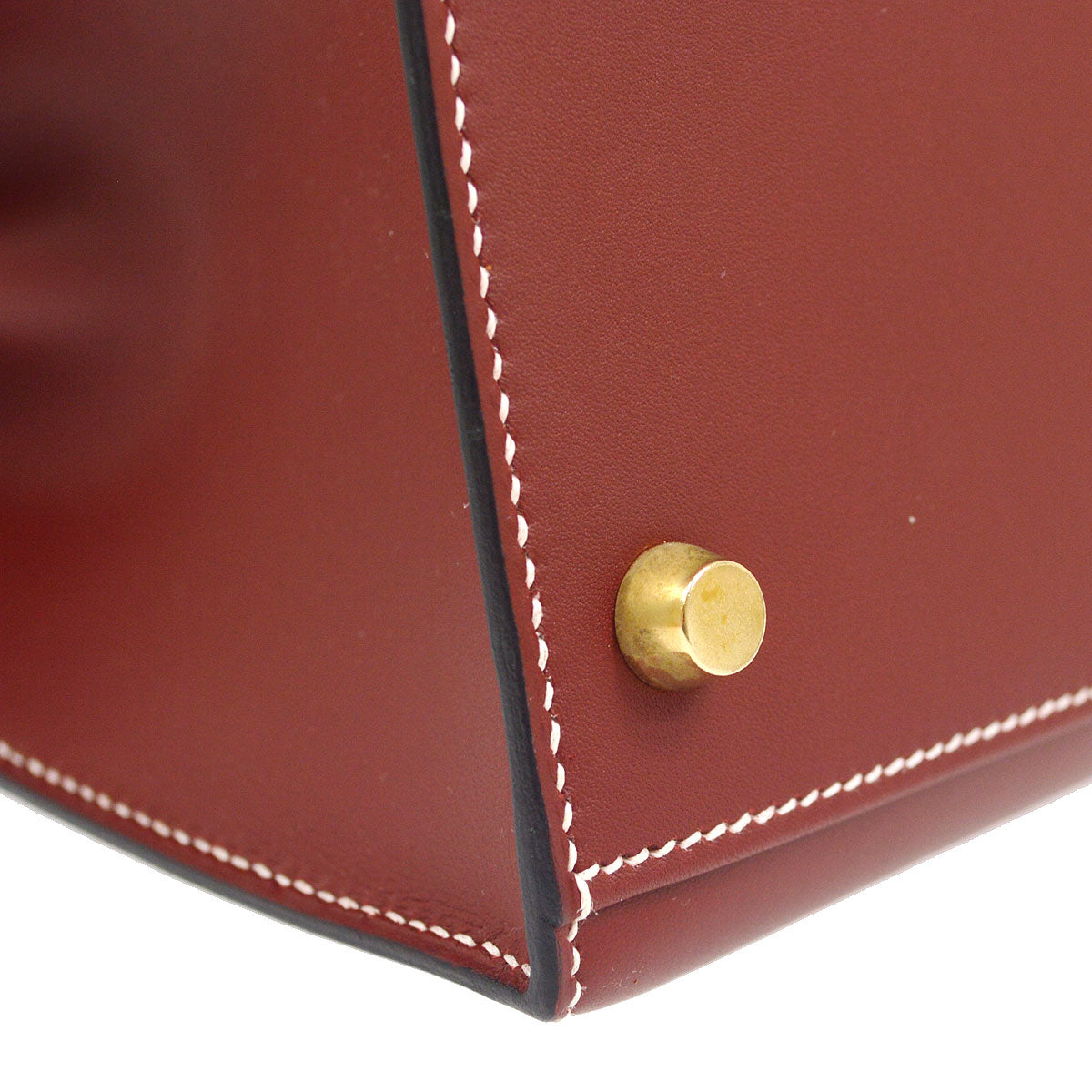 HERMES * 2001 KELLY 32 SELLIER Chamonix Rouge H