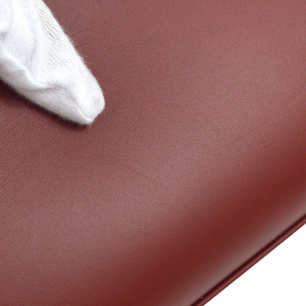 HERMES * 2001 KELLY 32 SELLIER Chamonix Rouge H