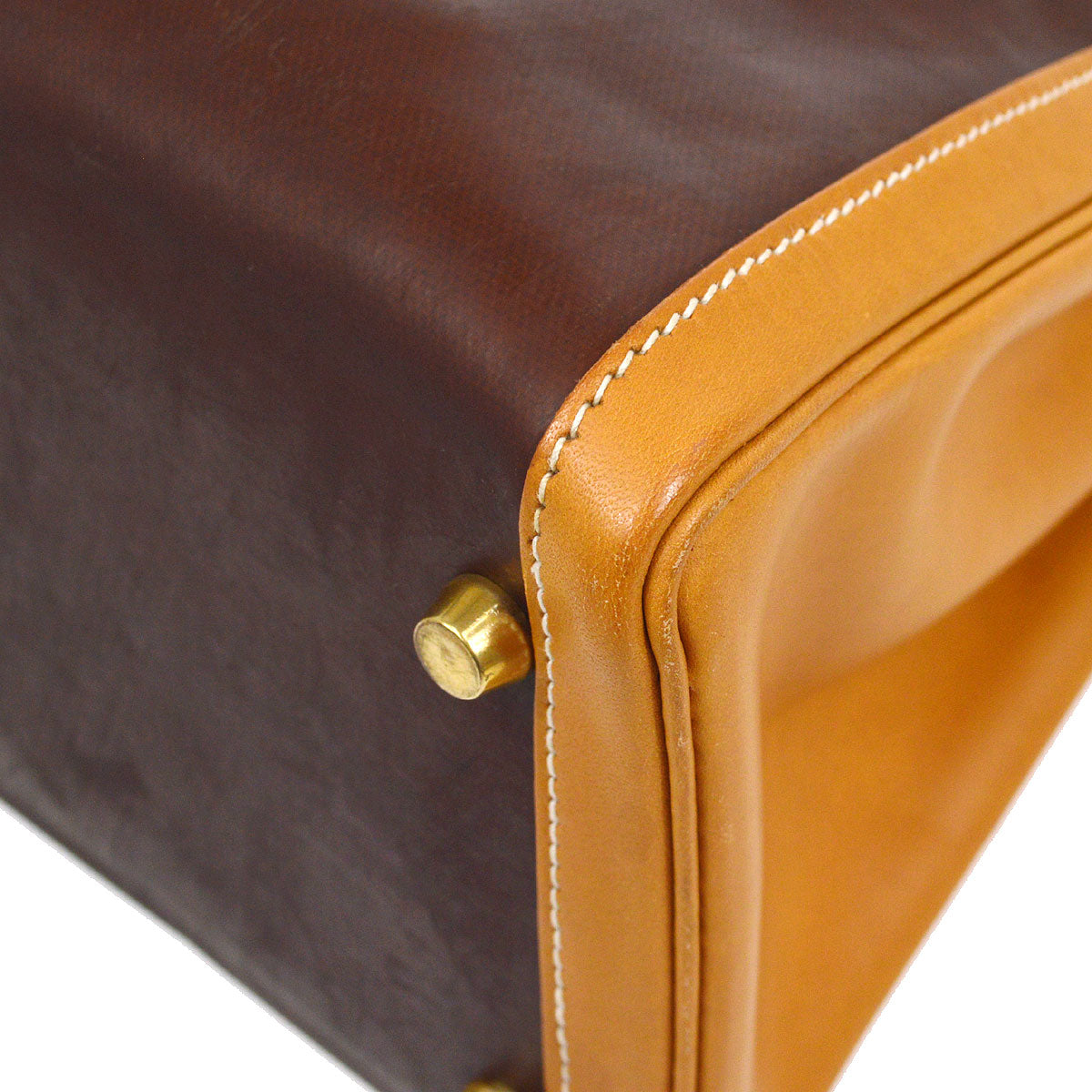 HERMES * 1999 KELLY 32 RETOURNE Natural Vache Amazonia