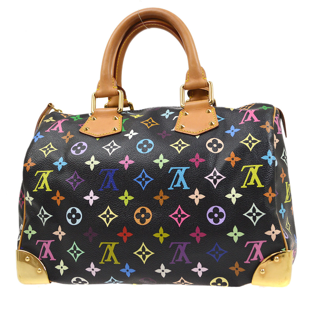 LOUIS VUITTON SPEEDY 30 HANDBAG MONOGRAM MULTICOLOR