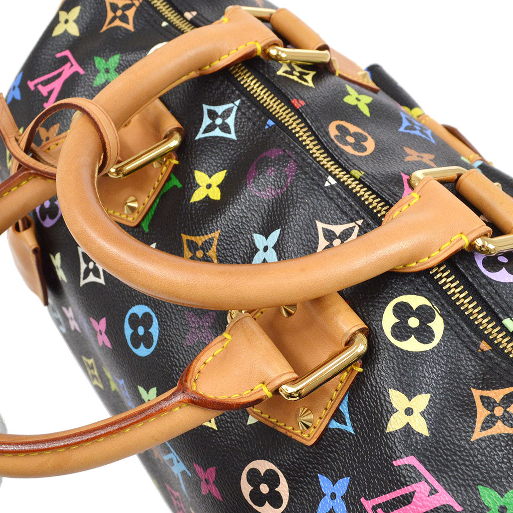 LOUIS VUITTON SPEEDY 30 HANDBAG MONOGRAM MULTICOLOR