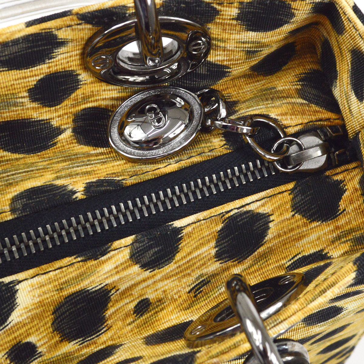 Christian Dior 1998 Cheetah Lady Dior Bag Medium