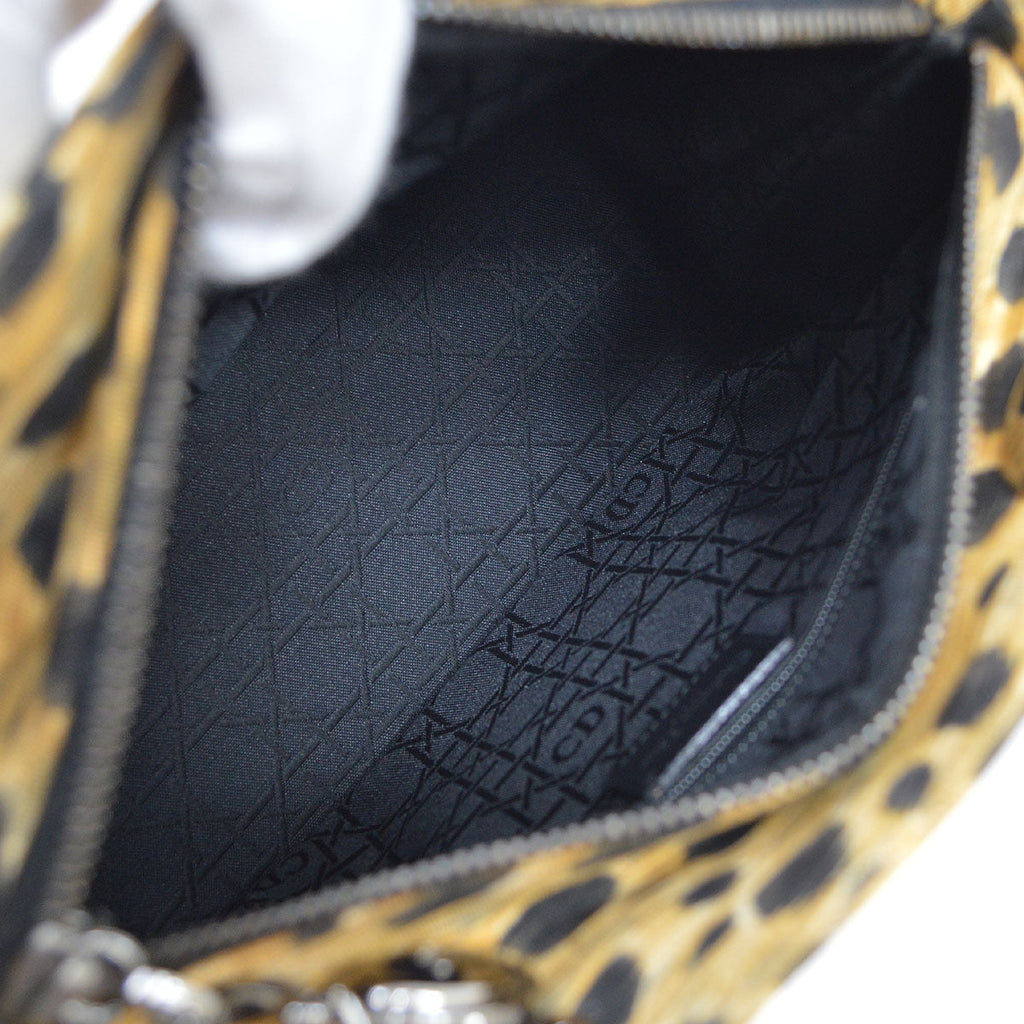 Christian Dior 1998 Cheetah Lady Dior Bag Medium