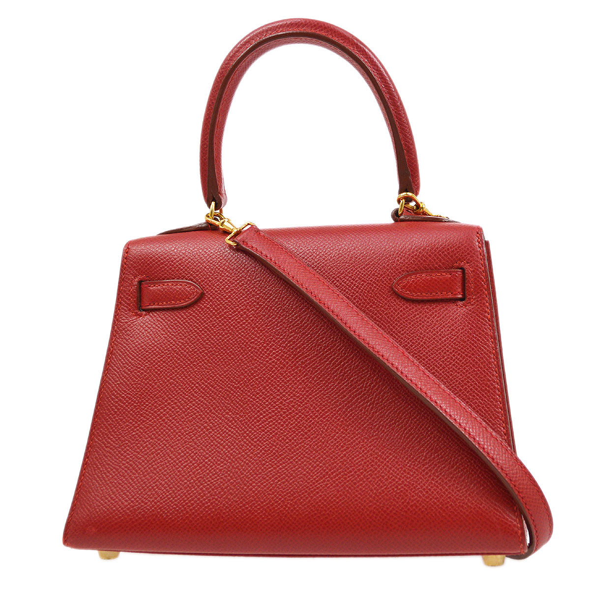 HERMES * 1999 KELLY 20 SELLIER Rouge Vif Courchevel