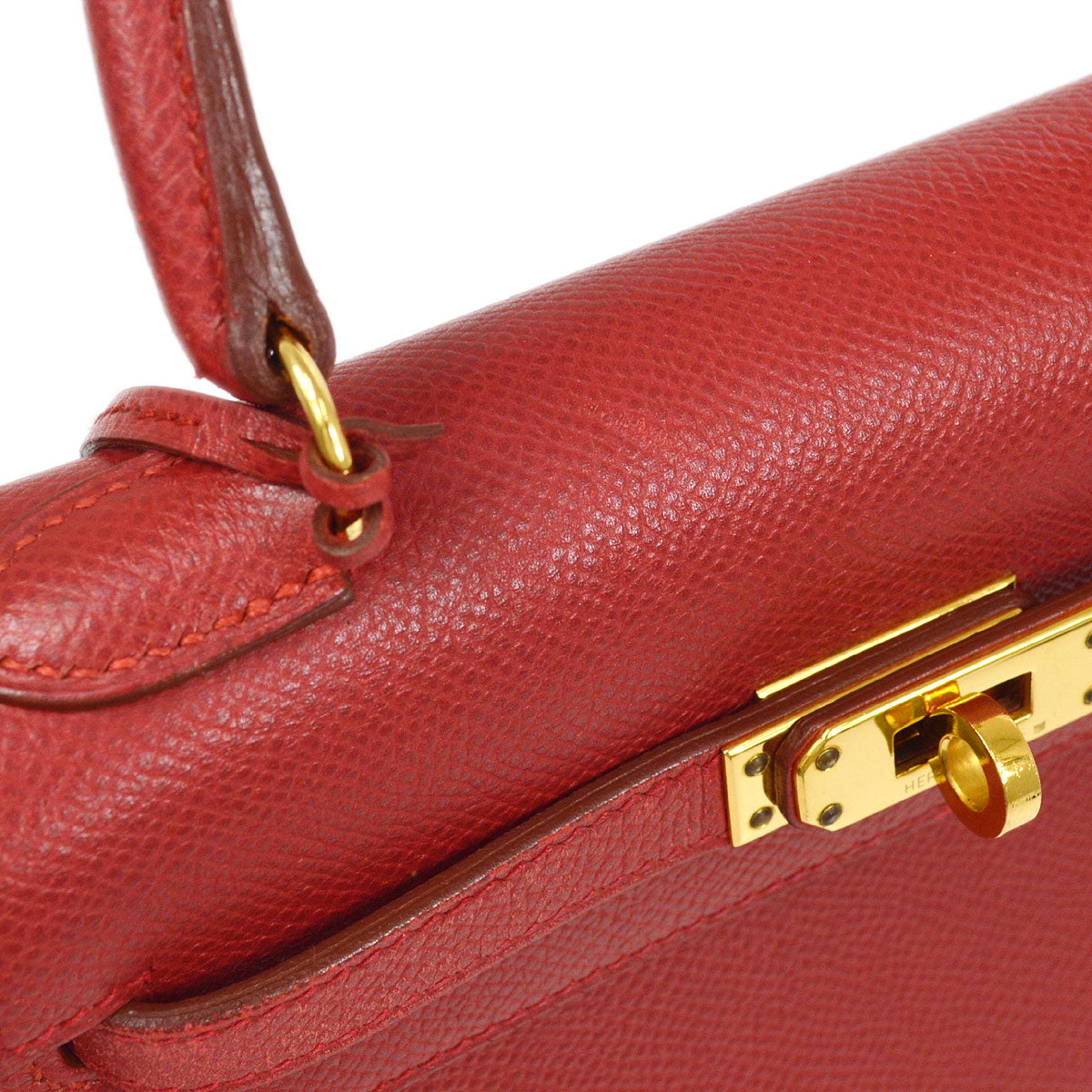 HERMES * 1999 KELLY 20 SELLIER Rouge Vif Courchevel