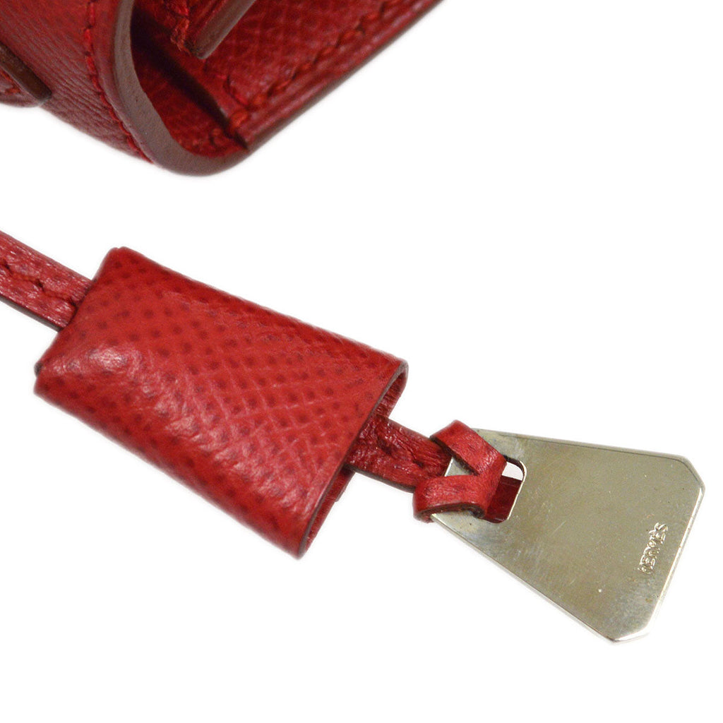 HERMES * 1999 KELLY 20 SELLIER Rouge Vif Courchevel