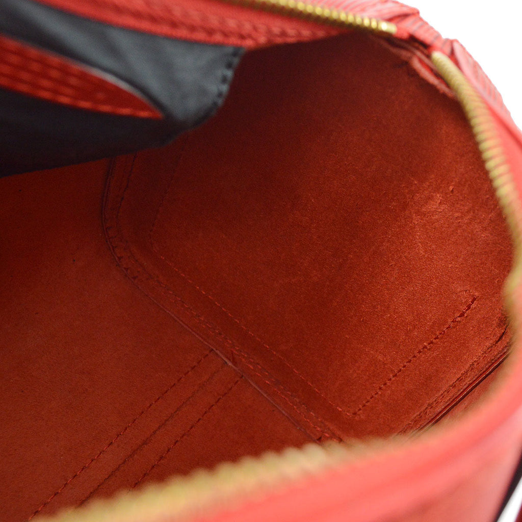 LOUIS VUITTON SPEEDY 25 HANDBAG RED EPI